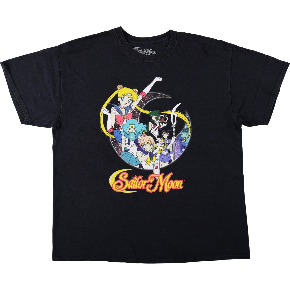 古着 Sailor Moon 美少女戦士セーラームーン アニメ キャラクタープリントTシャツ メンズXL相当/eaa662495