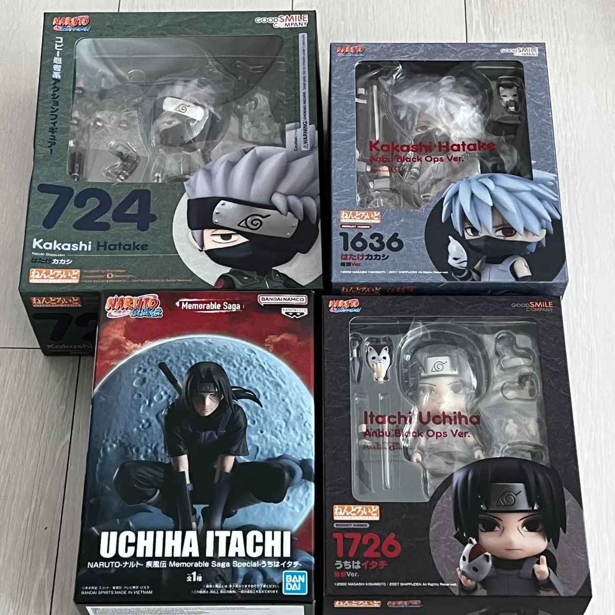 暗部カカシ・イタチ ねんどろいど memorable (mmrb) まとめ