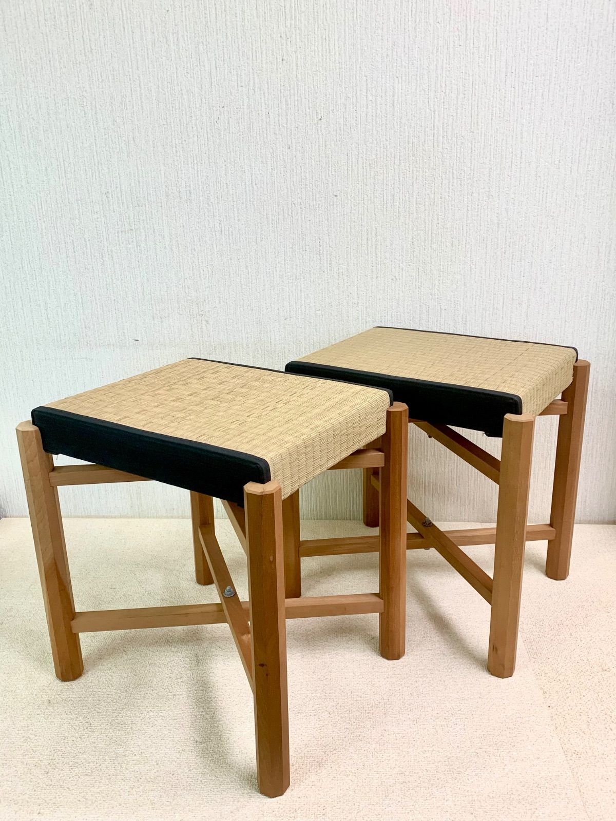 【フォロー割対象商品】茶道具　裏千家用　畳椅子　立礼席　2客