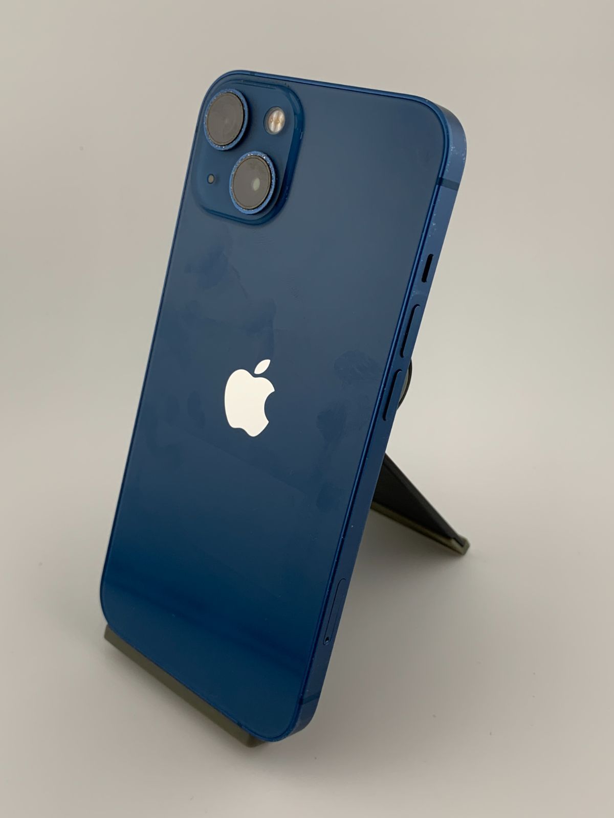 【中古・バッテリー劣化・画面キズ有・フレームキズ有】iPhone 13 128GB ブルー SIMロック無し