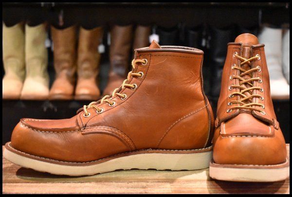 【8.5E 良品 22年】レッドウィング 875 アイリッシュセッター 茶 オロレガシー モックトゥ レースアップ ブーツ redwing HOPESMORE【GG480】 26,540円