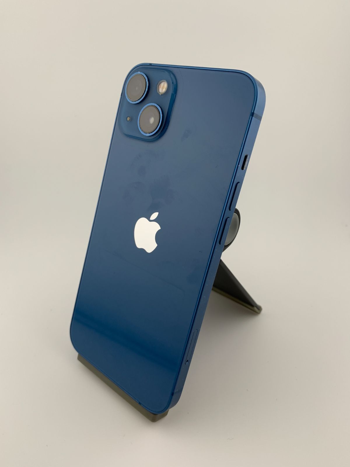 【中古・バッテリー劣化・画面キズ有・フレームキズ有】iPhone 13 128GB ブルー SIMロック無し