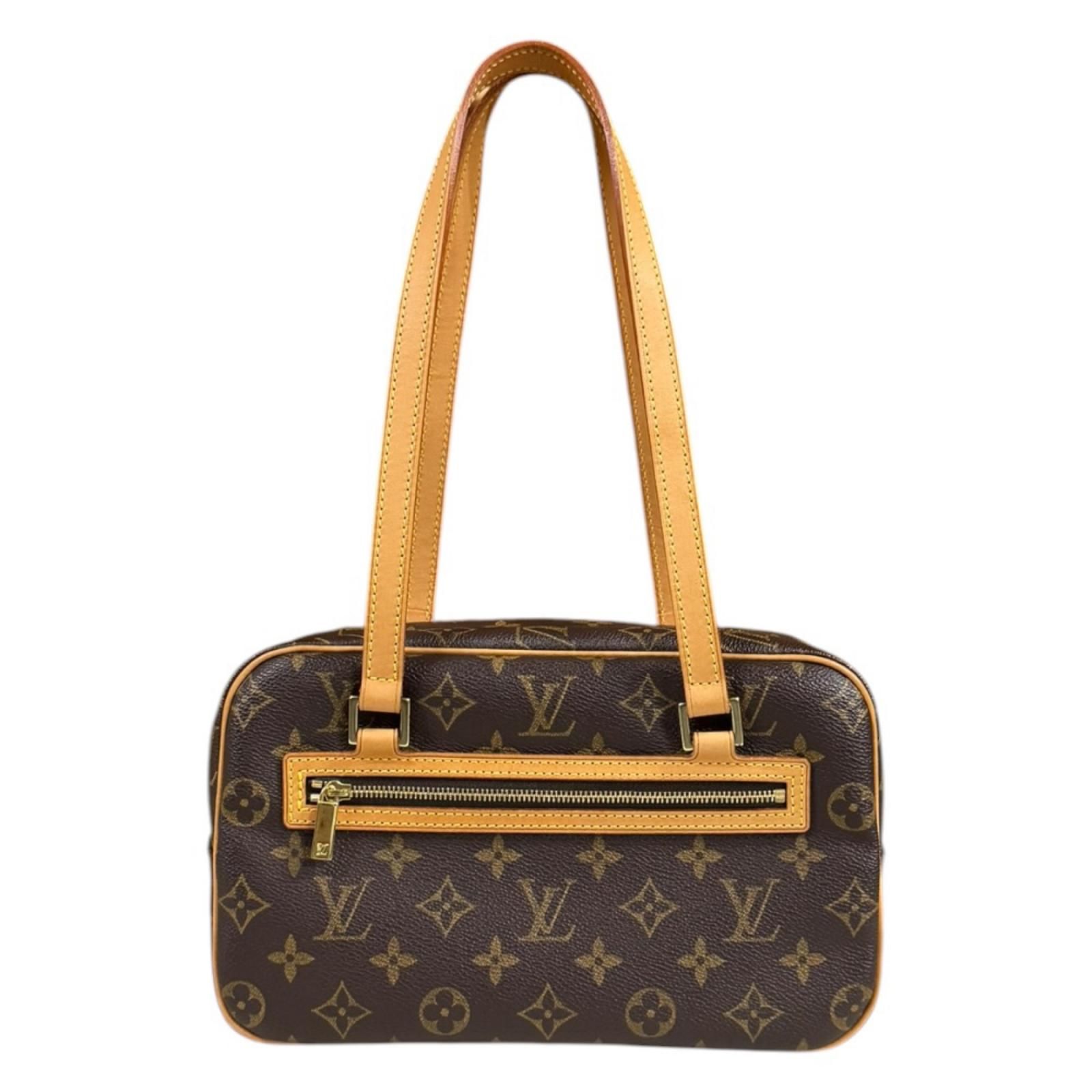 ルイヴィトン シテMM モノグラム ショルダーバッグ モノグラムキャンバス M51182 ブラウン レディース LOUIS VUITTON 中古 ルイヴィトン ルイ ヴィトン