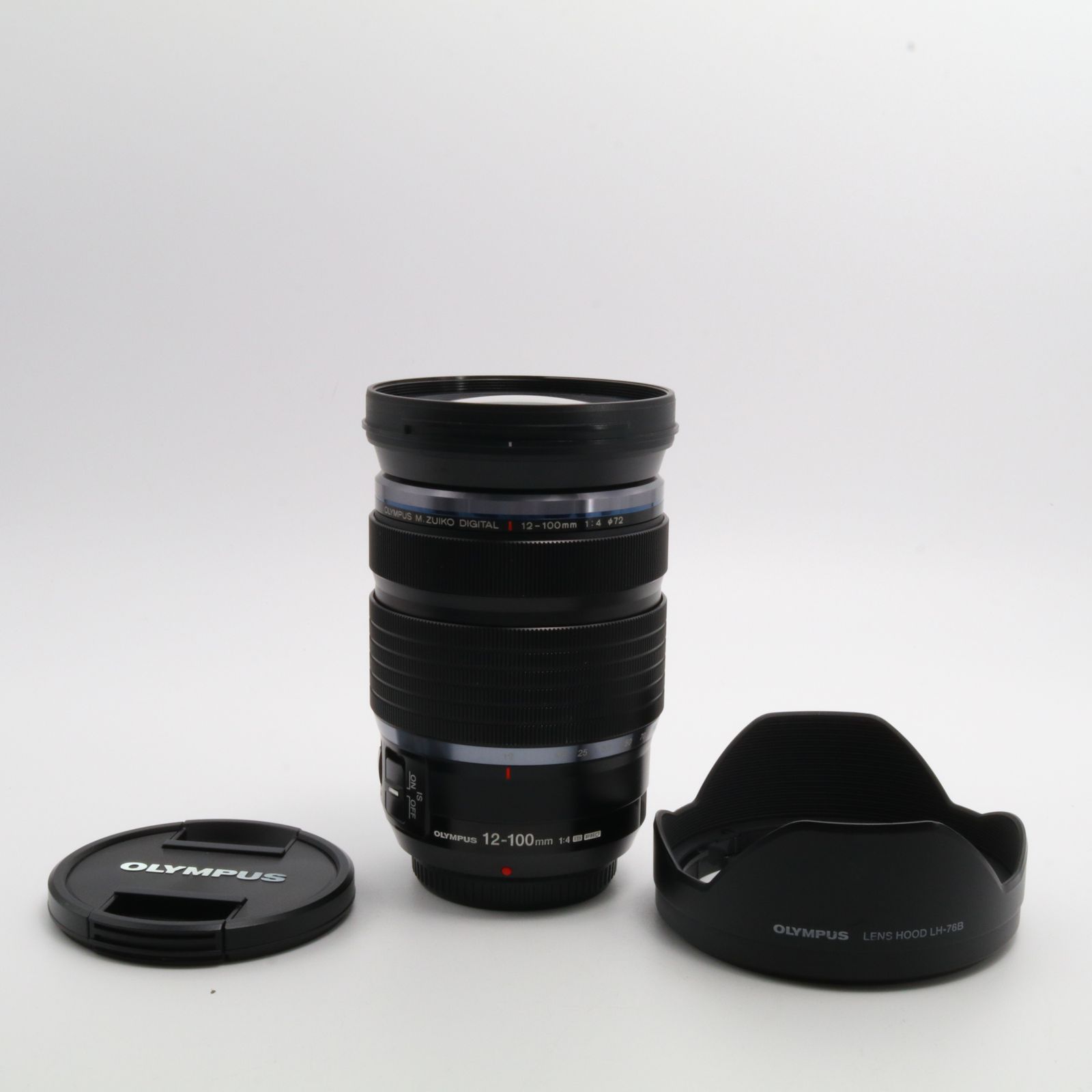 OLYMPUS マイクロフォーサーズレンズ M.ZUIKO DIGITAL ED 12-100mm F4.0 IS PRO 高倍率ズームレンズ 防塵防滴 64,900円