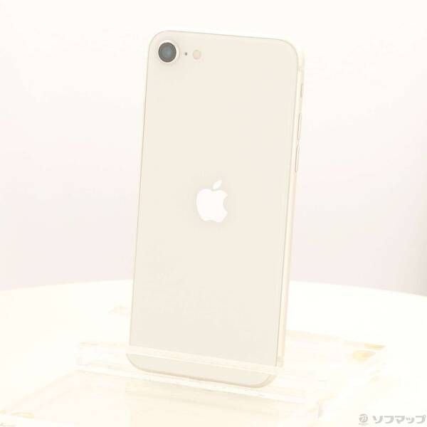 ソフマップ 〔中古品〕 iPhone SE 第3世代 64GB スターライト MMYD3J／A SIMフリー【349】