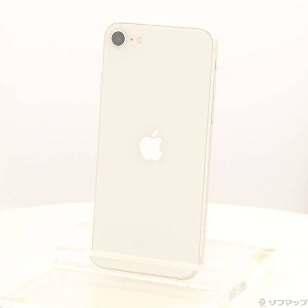 ソフマップ 〔中古品〕 iPhone SE 第3世代 64GB スターライト MMYD3J/A SIMフリー【198】