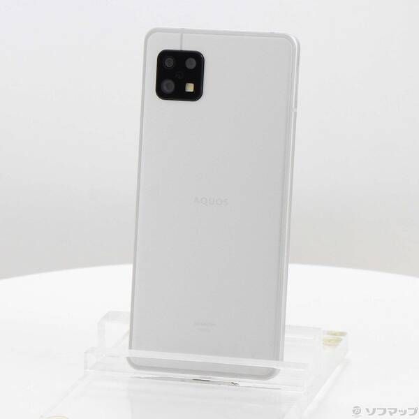ソフマップ 〔中古品〕 AQUOS sense6 64GB シルバー SHG05 au SIMフリー【352】