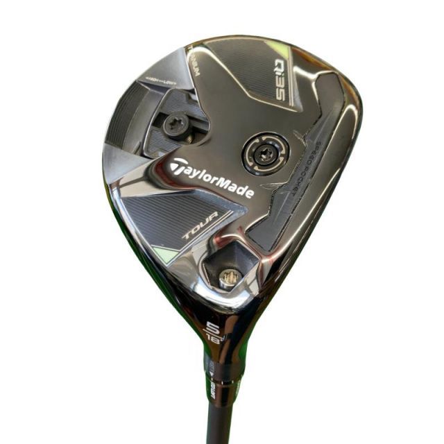 【中古】 テーラーメイド Qi35 TOUR 5W フェアウェイウッド FW Diamana BLACK TM60(Qi35 FW) (フレックスS) メンズ 男性用 右利き 右用 Cランク ゴルフクラブ