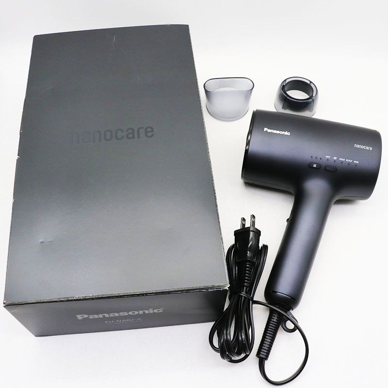 中古良品 Panasonic パナソニック ヘアードライヤー ナノケア EH-NA0J-A ディープネイビー 2022年製 ER8-08-10