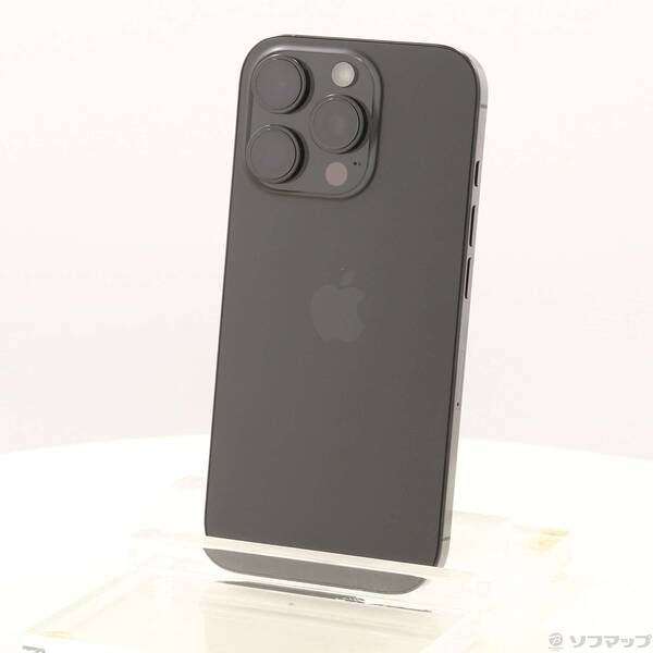 ソフマップ 〔中古品〕 iPhone16 Pro 128GB ブラックチタニウム NYMV3J/A SIMフリー【262】