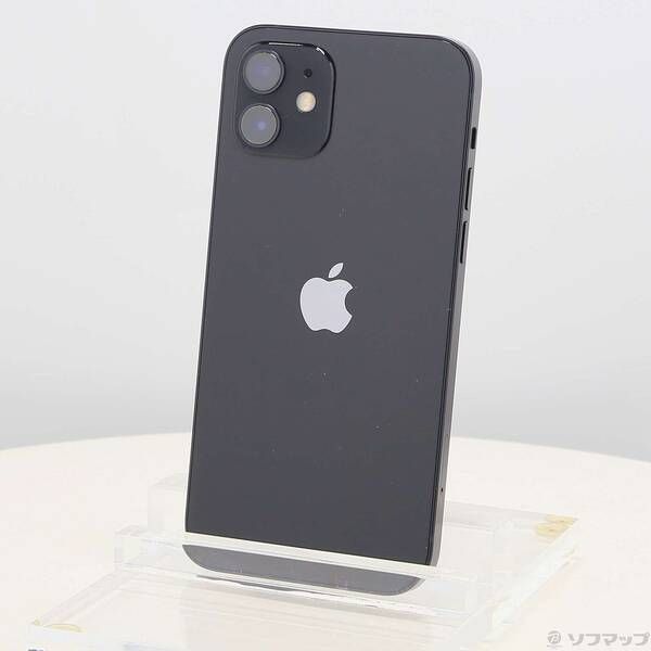 ソフマップ 〔中古品〕 iPhone12 64GB ブラック MGHN3J/A SIMフリー【349】