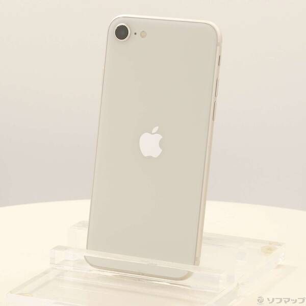 ソフマップ 〔中古品〕 iPhone SE 第3世代 64GB スターライト MMYD3J/A SIMフリー【377】