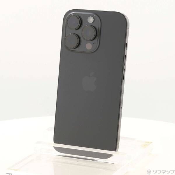 ソフマップ 〔中古品〕 iPhone16 Pro 256GB ブラックチタニウム MYN03J/A SIMフリー【262】