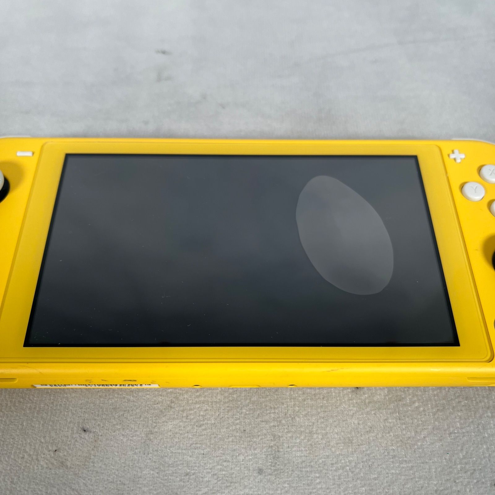 管2607-582】通電確認済☆ Nintendo Switch Lite 本体 イエロー HDH