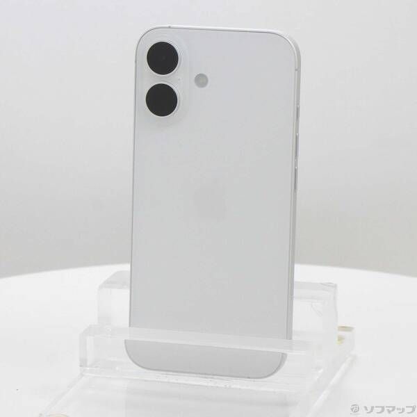 ソフマップ 〔中古品〕 iPhone16 128GB ホワイト MYDR3J/A SIMフリー【198】