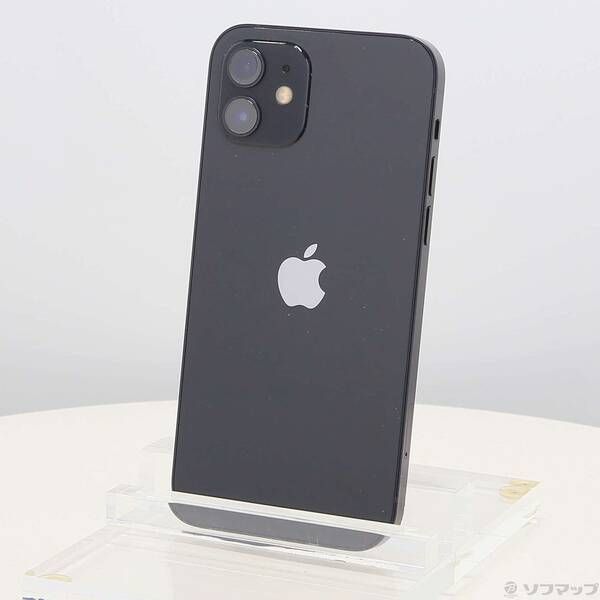 ソフマップ 〔中古品〕 iPhone12 64GB ブラック MGHN3J/A SIMフリー【262】