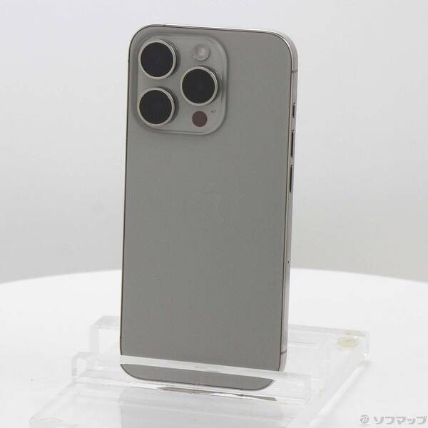 ソフマップ 〔中古品〕 iPhone15 Pro 256GB ナチュラルチタニウム MTUF3J/A SIMフリー【198】