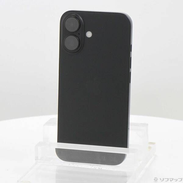 ソフマップ 〔中古品〕 iPhone16 128GB ブラック FYDQ3J/A SIMフリー【198】
