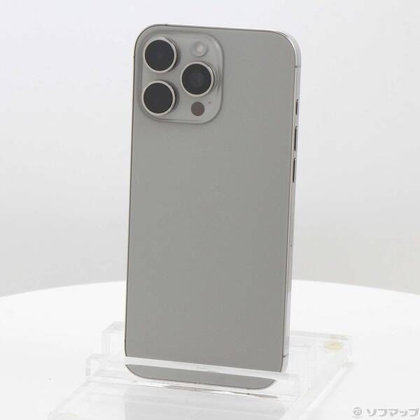 ソフマップ 〔中古品〕 iPhone16 Pro Max 256GB ナチュラルチタニウム MYWK3J/A SIMフリー【349】