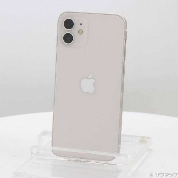 ソフマップ 〔中古品〕 iPhone12 128GB ホワイト MGHV3J/A SIMフリー【349】