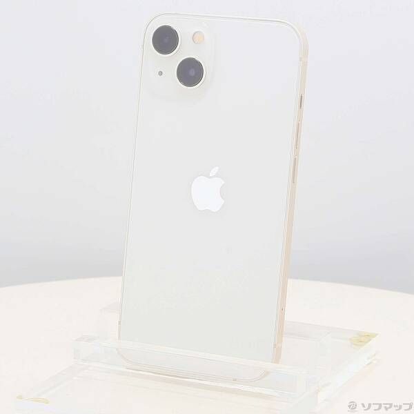ソフマップ 〔中古品〕 iPhone13 128GB スターライト MLND3J/A SIMフリー【349】