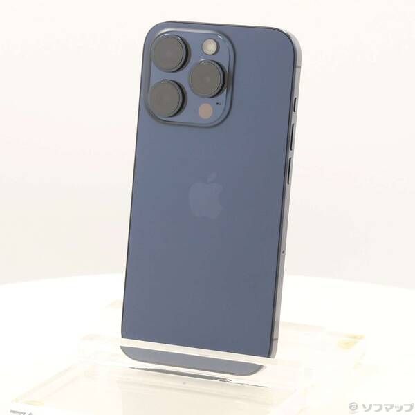 ソフマップ 〔中古品〕 iPhone15 Pro 256GB ブルーチタニウム MTUG3J/A SIMフリー【262】