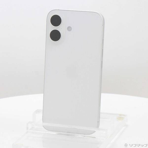 ソフマップ 〔中古品〕 iPhone16 128GB ホワイト MYDR3J/A SIMフリー【349】