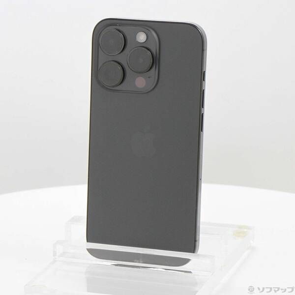 ソフマップ 〔中古品〕 iPhone15 Pro 512GB ブラックチタニウム MTUH3J／A SIMフリー【349】