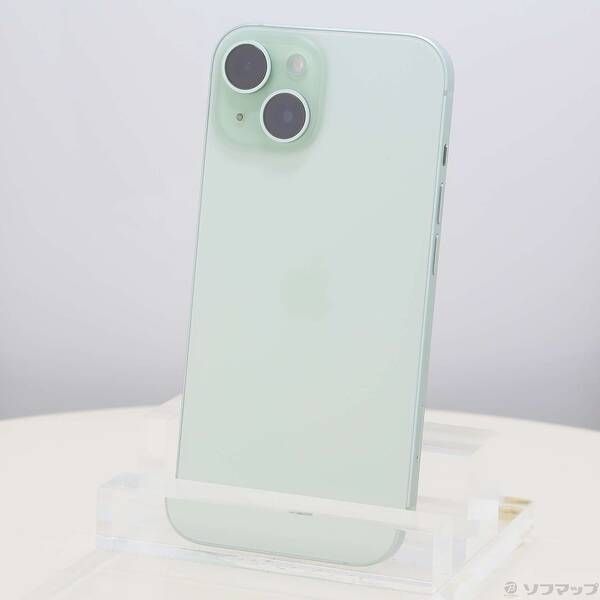 ソフマップ 〔中古品〕 iPhone15 128GB グリーン MTMM3J/A SIMフリー【349】