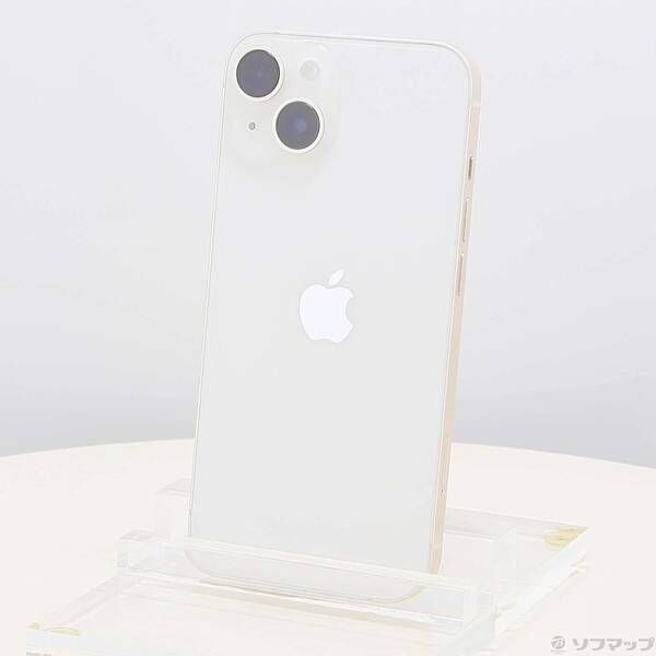ソフマップ 〔中古品〕 iPhone14 128GB スターライト MPUQ3J/A SIMフリー【262】