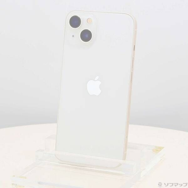 ソフマップ 〔中古品〕 iPhone13 128GB スターライト MLND3J／A SIMフリー【262】