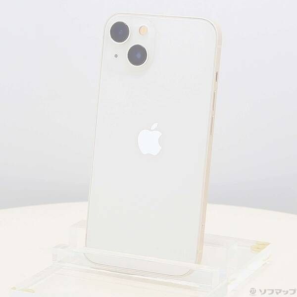 ソフマップ 〔中古品〕 iPhone13 128GB スターライト MLND3J／A SIMフリー【258】