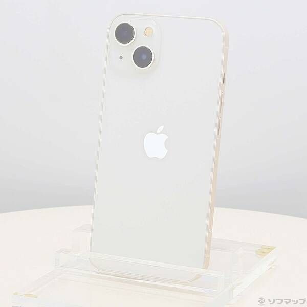 ソフマップ 〔中古品〕 iPhone13 128GB スターライト MLND3J／A SIMフリー【258】