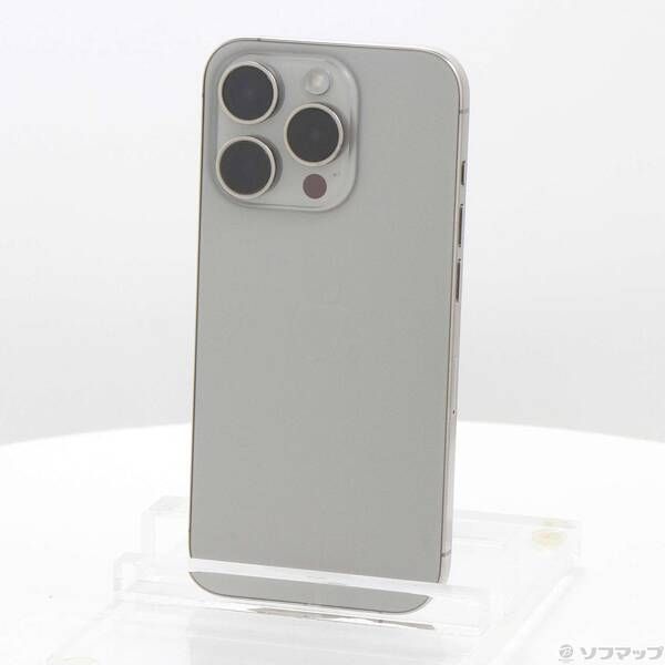 ソフマップ 〔中古品〕 iPhone15 Pro 256GB ナチュラルチタニウム MTUF3J/A SIMフリー【349】