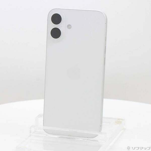 ソフマップ 〔中古品〕 iPhone16 Plus 256GB ホワイト MXVH3J／A SIMフリー【198】 86,613円