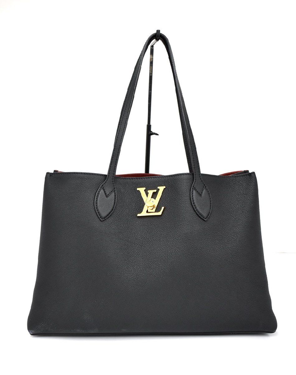 ルイヴィトン LOUISVUITTON トートバッグ ロックミー・ショッパー ノワール M57345 FL0291 レディース 保存袋付き → 2306LM006