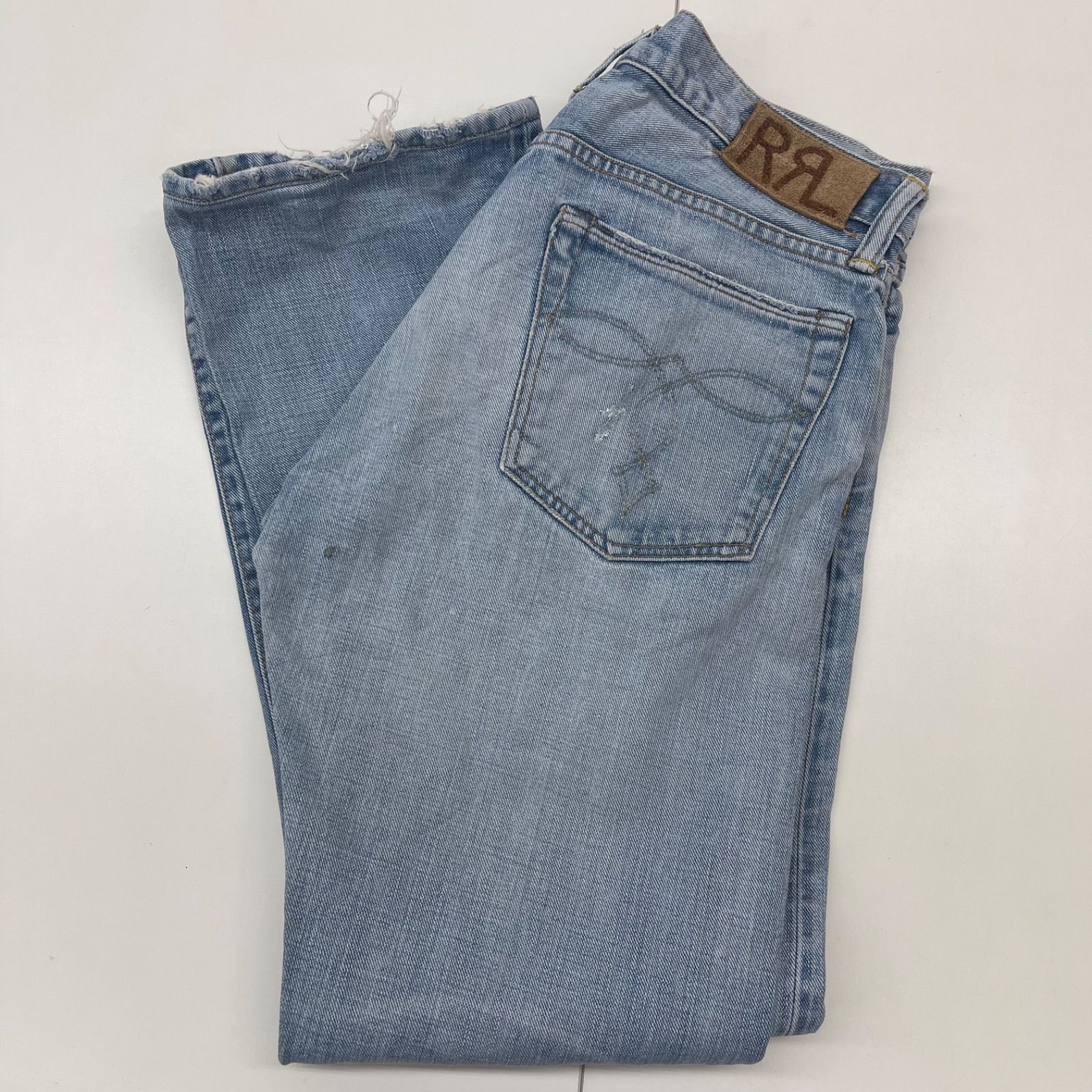 RRL ダメージ加工 デニム 32 ラルフローレン