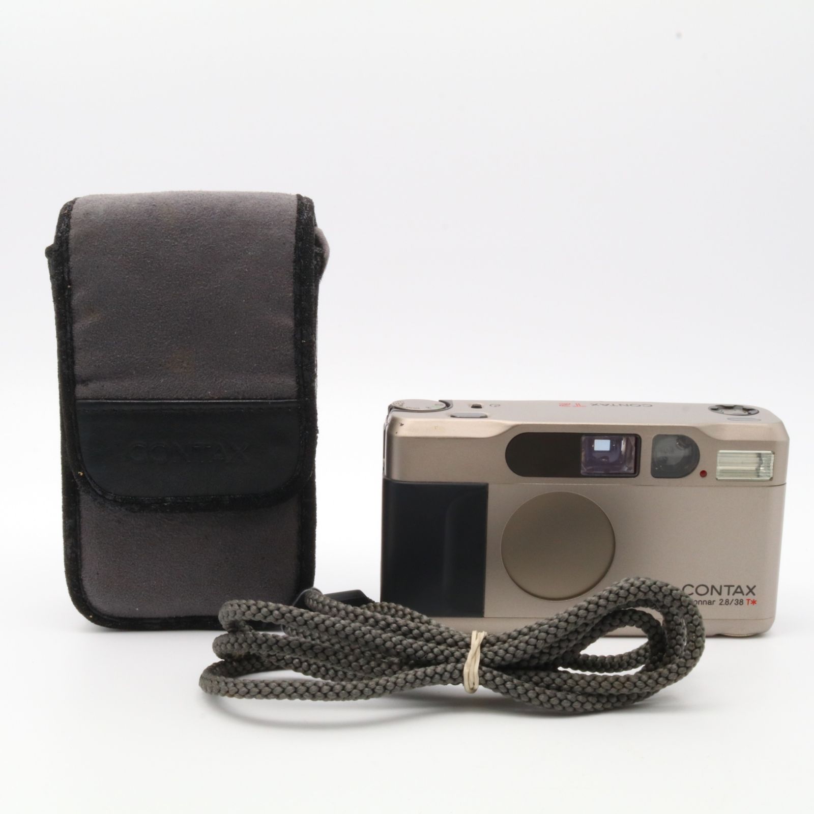 京セラ Contax T2 チタンシルバー コンタックス フィルムカメラ