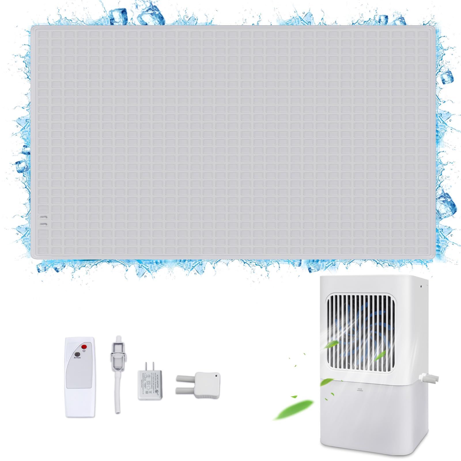 ★新品★水冷マット 冷却マット ひんやり水流快眠マット 冷水循環マット 折りたたみ可能 冷感空調氷マット 3段階速度調整 無線リモートコントロール Type-C接続 水位表示 静音水流 夏の冷房 家庭用 オフィス 学生寮 車内 防災 災害用 b7529b60 16,909円