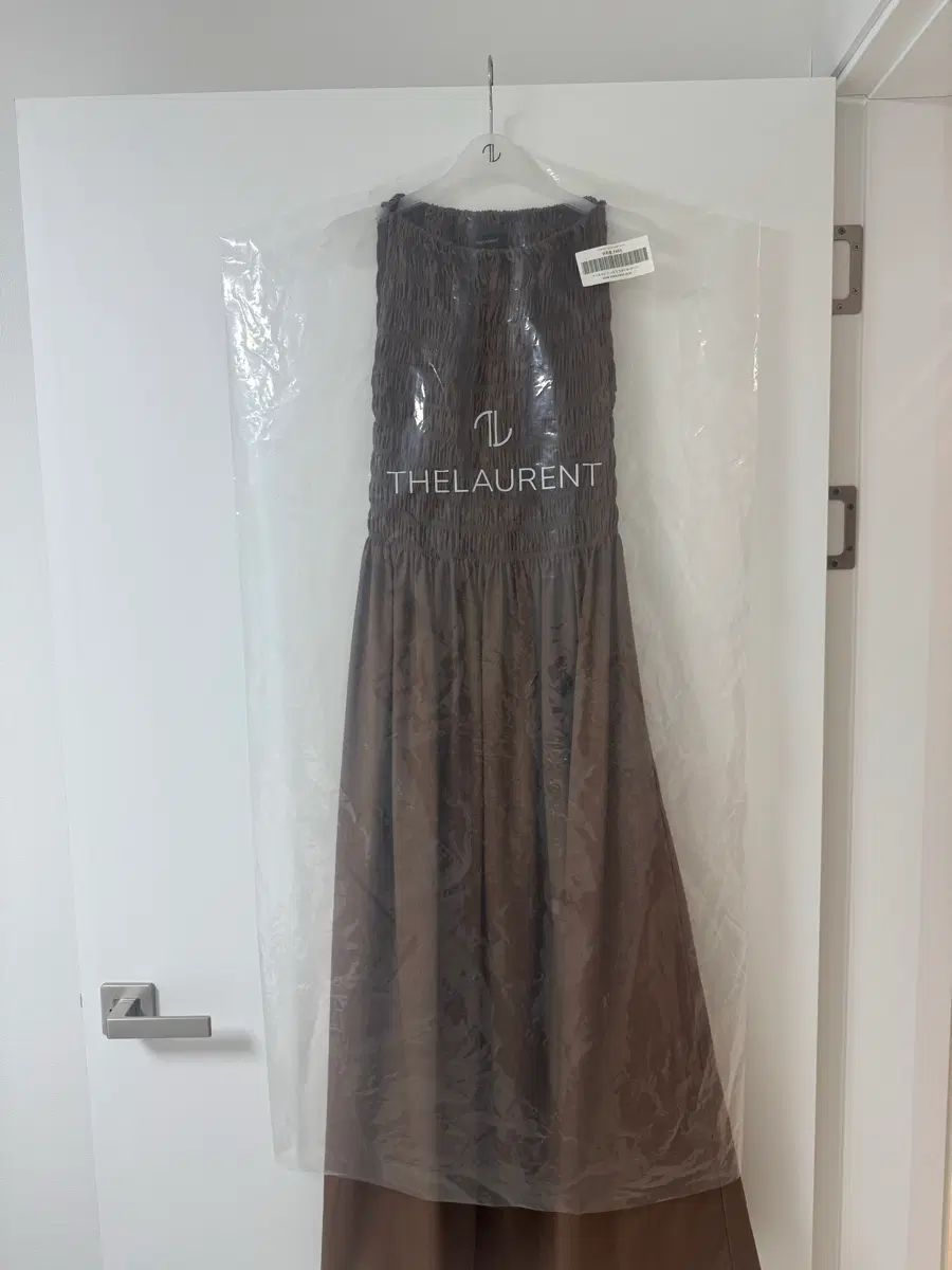 THE LAURENT スモーク マキシ ドレス