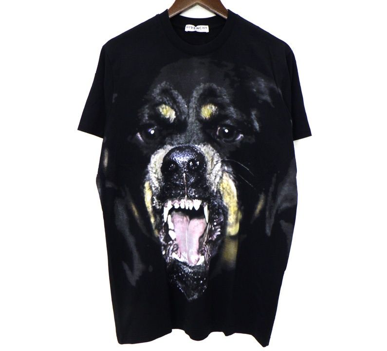 ジバンシィ GIVENCHY 【 Rottweiler BM705L3Y1P 】 ロット ワイラー プリント 半袖 Tシャツ 52431