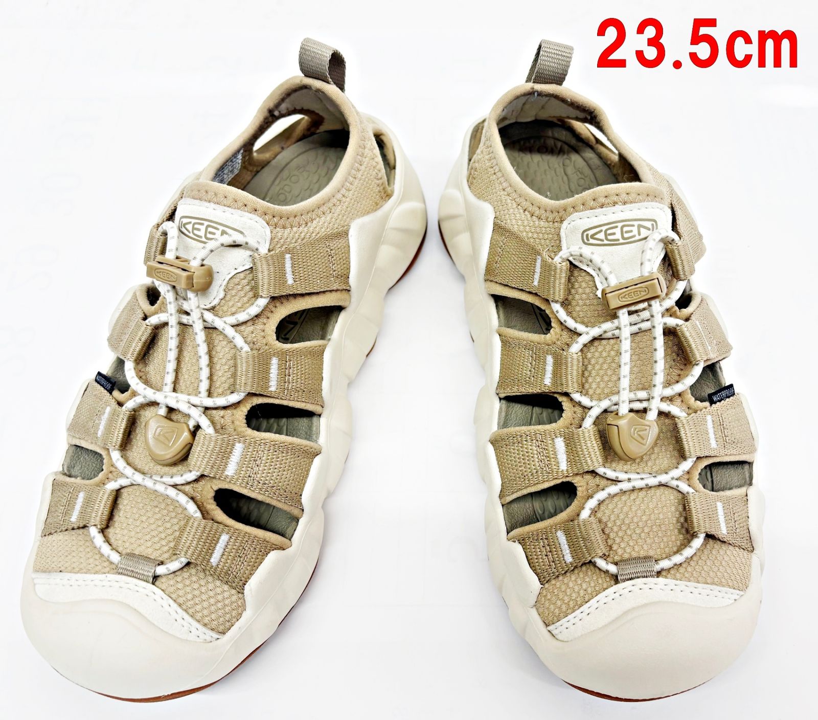 KEEN HYPERPORT H2 WOMEN 23.5 CHIPMUNK BIRCH 水陸両用 サンダル キーン ハイパーポート R2608-118