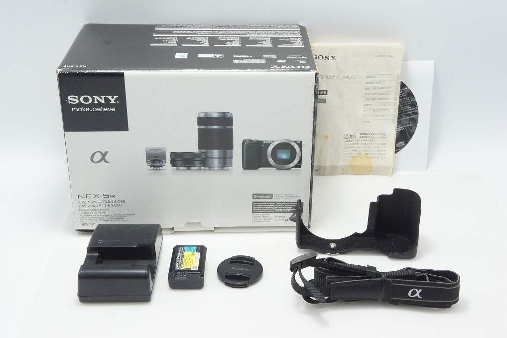 美品 SONY ソニー NEX-5R パワーズームレンズキット ミラーレス一眼