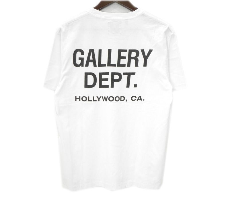 ギャラリーデプト GALLERY DEPT バック ロゴ プリント ヴィンテージ加工 半袖 Ｔシャツ 52433