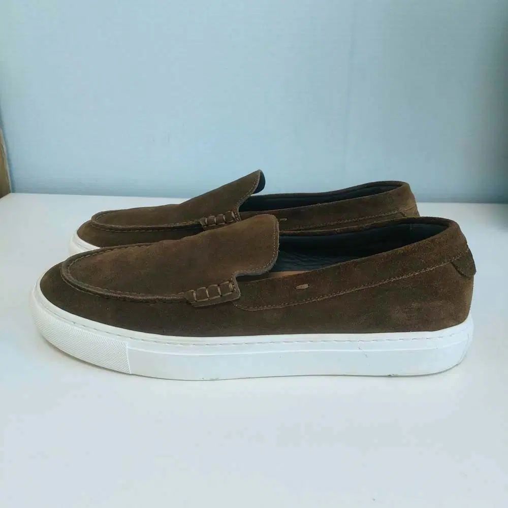 麻 Massimo Dutti メンズ スウェード ローファー / 285 / ヴィンテージ 24時間 / 日 7,193円