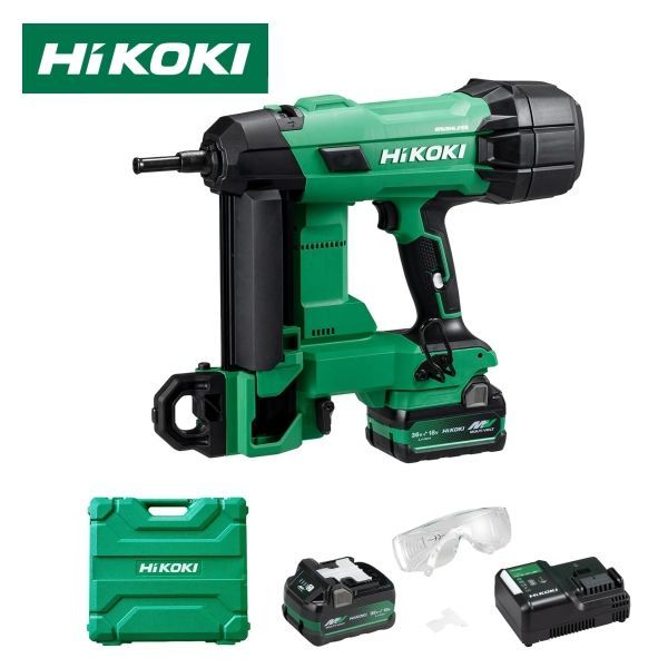 HiKOKI コードレスコンクリート釘打機 充電式 36V 18V NC1840DA(2XPZ) バッテリー充電器付 ハイコーキ(旧日立工機)