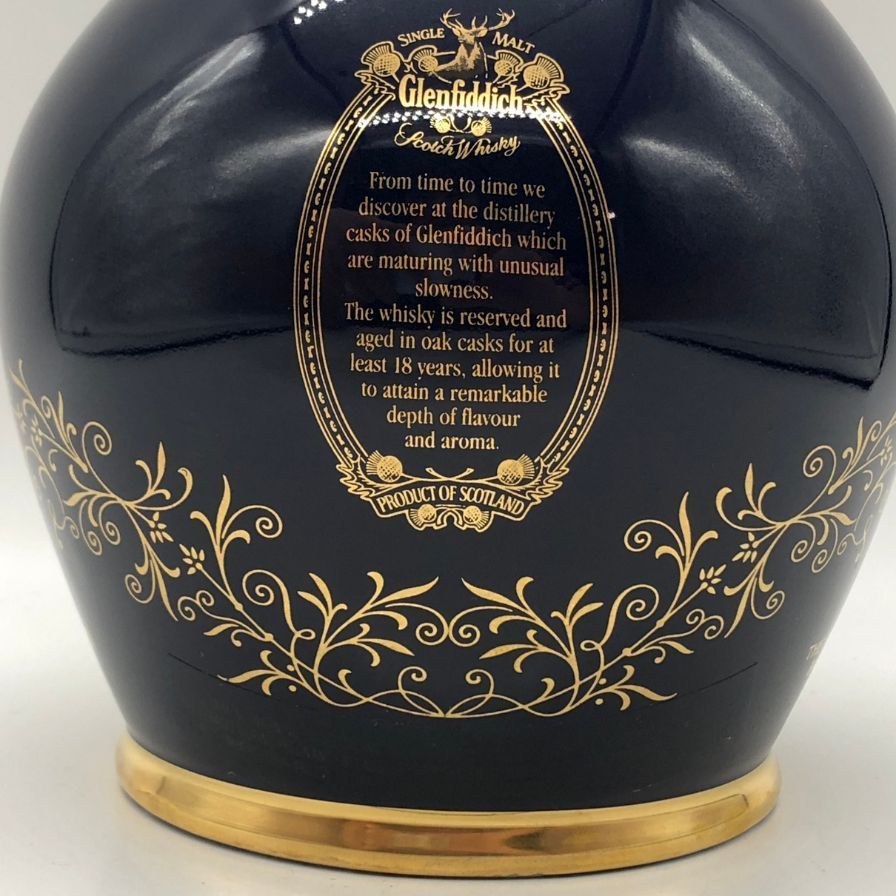 グレンフィディック18年 青陶器 700ml 43% 未開栓 - メルカリ