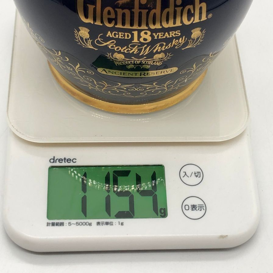 グレンフィディック18年 青陶器 700ml 43% 未開栓 - メルカリ
