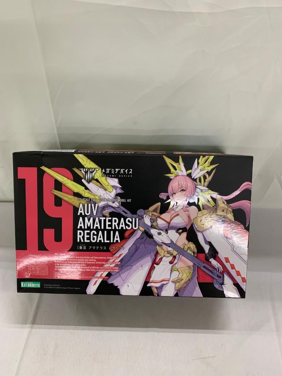 【未開封】メガミデバイス 皇巫 アマテラス レガリア 全高約180mm 1/1スケール プラモデル