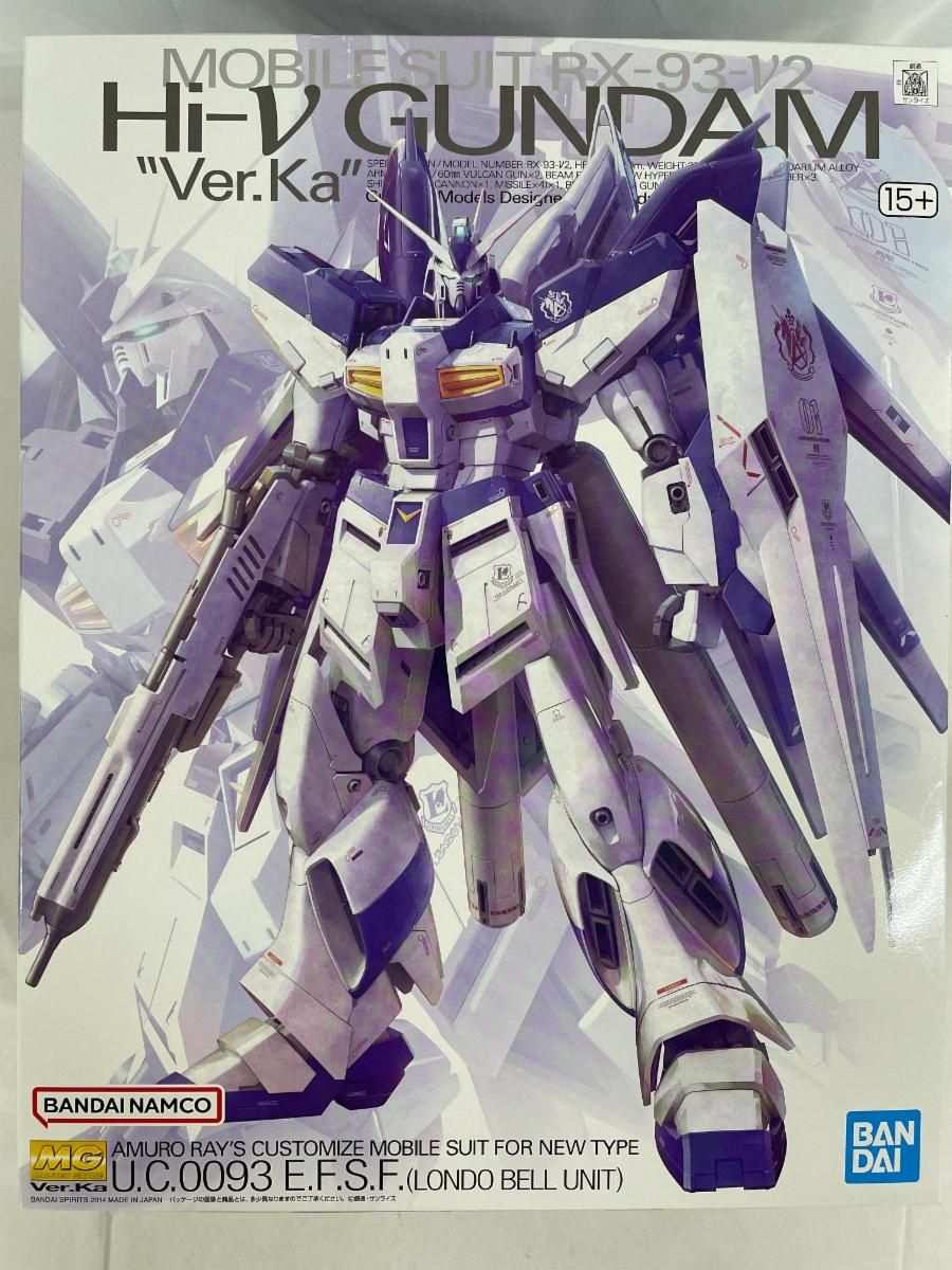 【未開封】1/100 MG RX-93-ν2 Hi-νガンダム Ver.Ka 機動戦士ガンダム 逆襲のシャア ベルトーチカ・チルドレン 9,404円